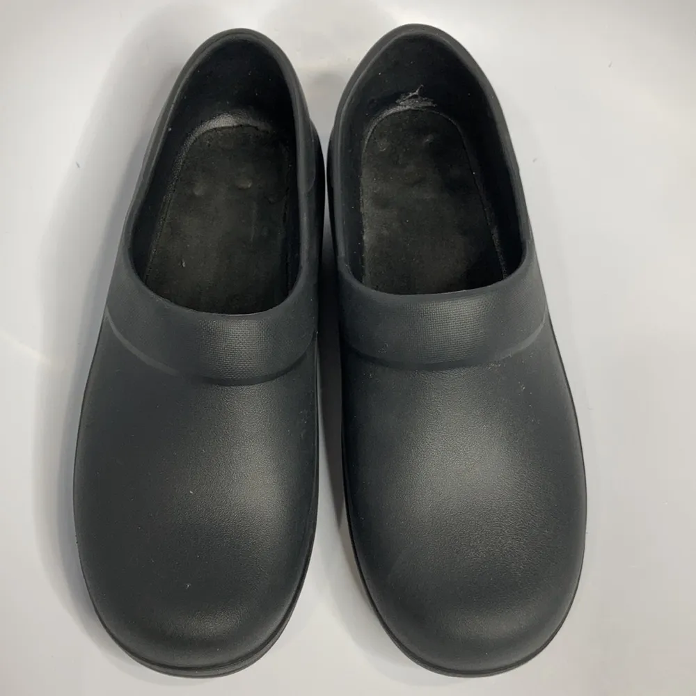 Crocs black Neria pro ll clogs slip‎ resistant size 11 - Image 9