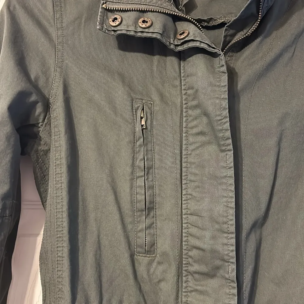 Love Tree  Utility Jacket Olive Green Medium - Image 4