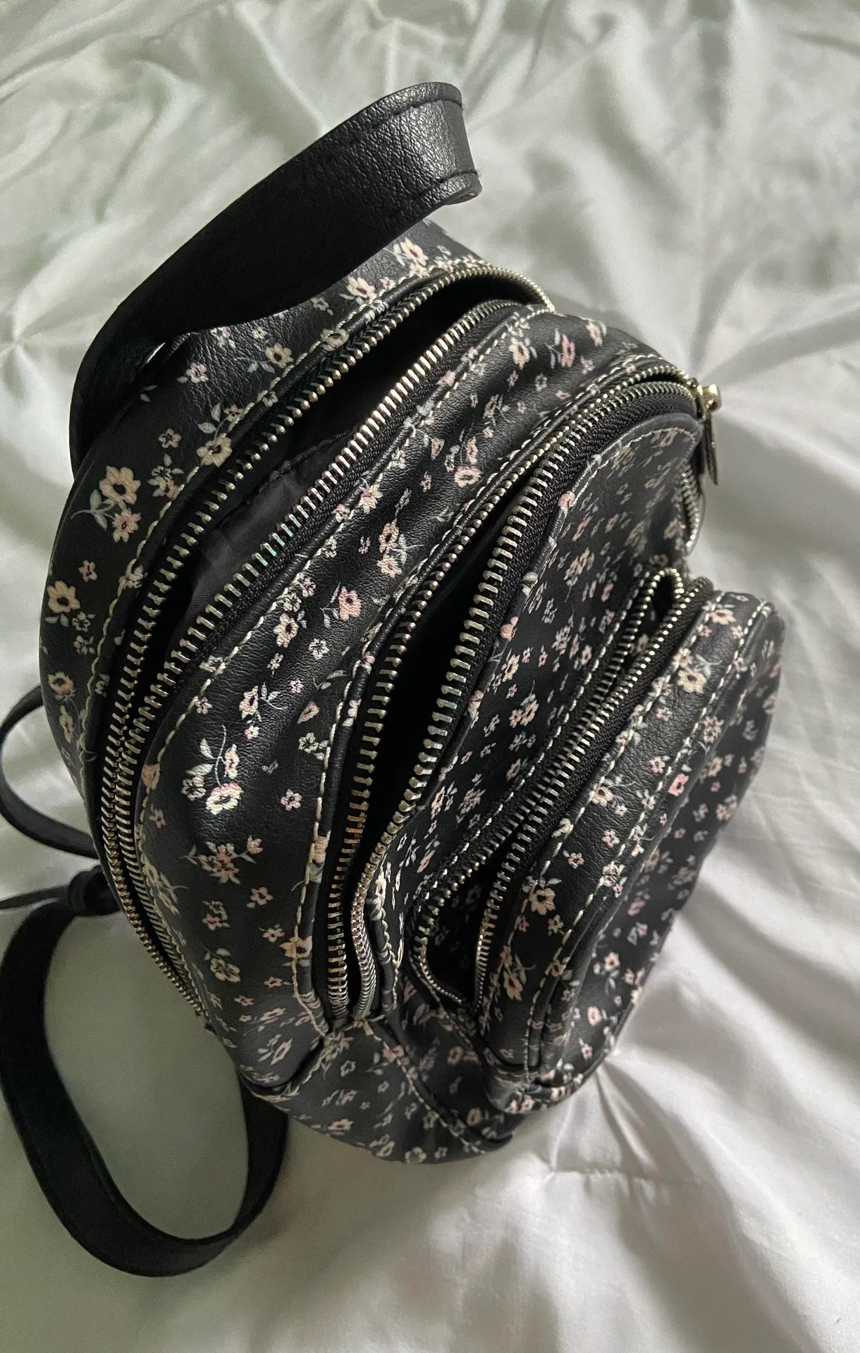Wild Fable Floral Mini Backpack - Image 3