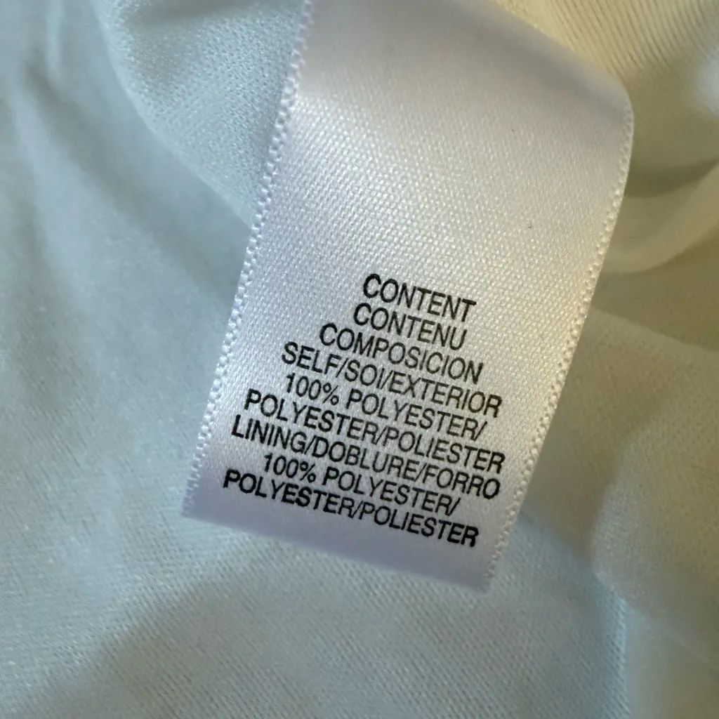 NEW WAYF Carrie Long Sleeve Sequin Minidress Small Silver Party Sparkle - Image 10