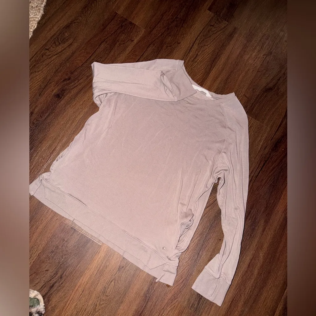 TAVI Cozy Sweatshirt IN DUSK BROWN ACTIVE YOGA CASUAL $98 xs - Image 4