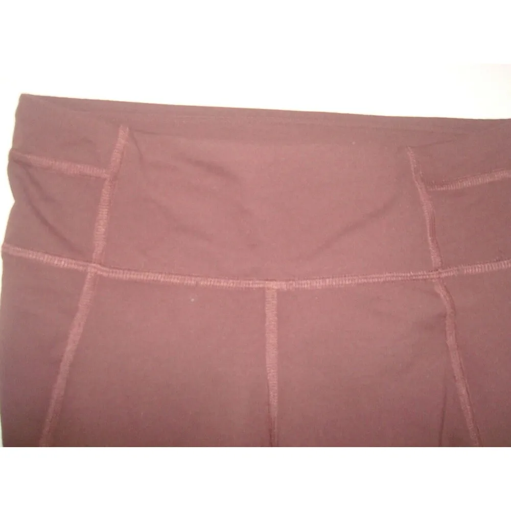 NWT New Brown Prana Momento Capri Leggings Pants Womens Yoga S Pilate Gym Casual - Image 4