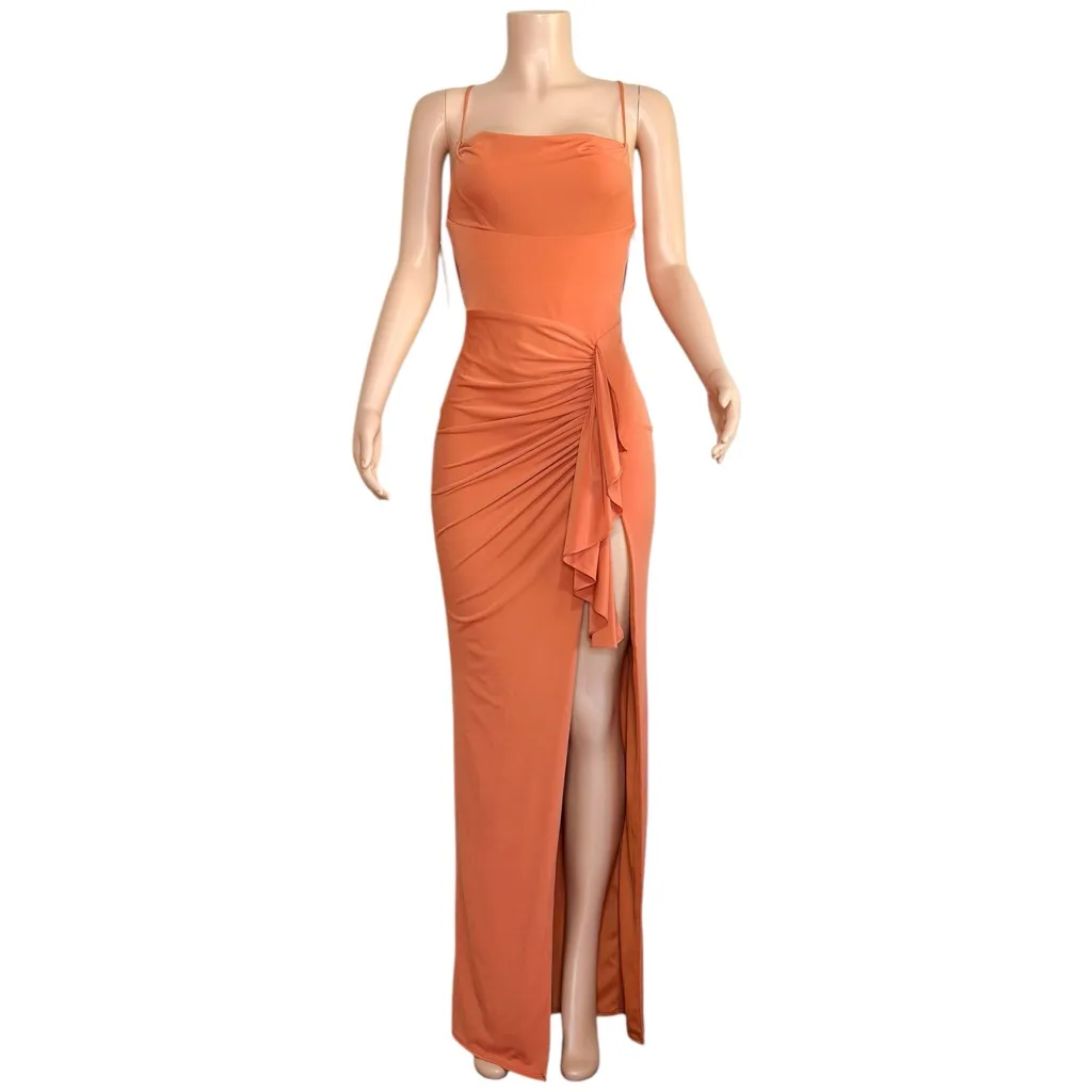 KATIE MAY So Juicy Gown, Rust, Small - Image 8