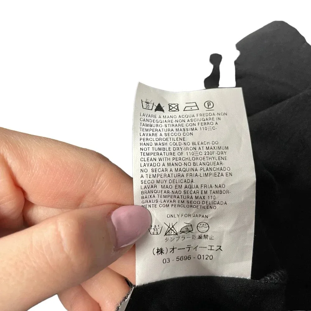 Max Mara  Weekend Black Draped Sleeveless Jersey Dress Size Large‎ - Image 10