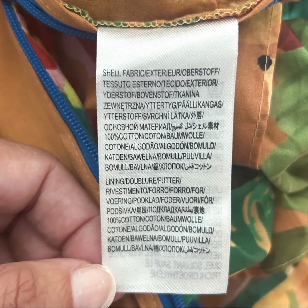 Farm Rio Mixed Prints Multi Layered Fruits Tropical Floral Midi Skirt New Medium - Image 10