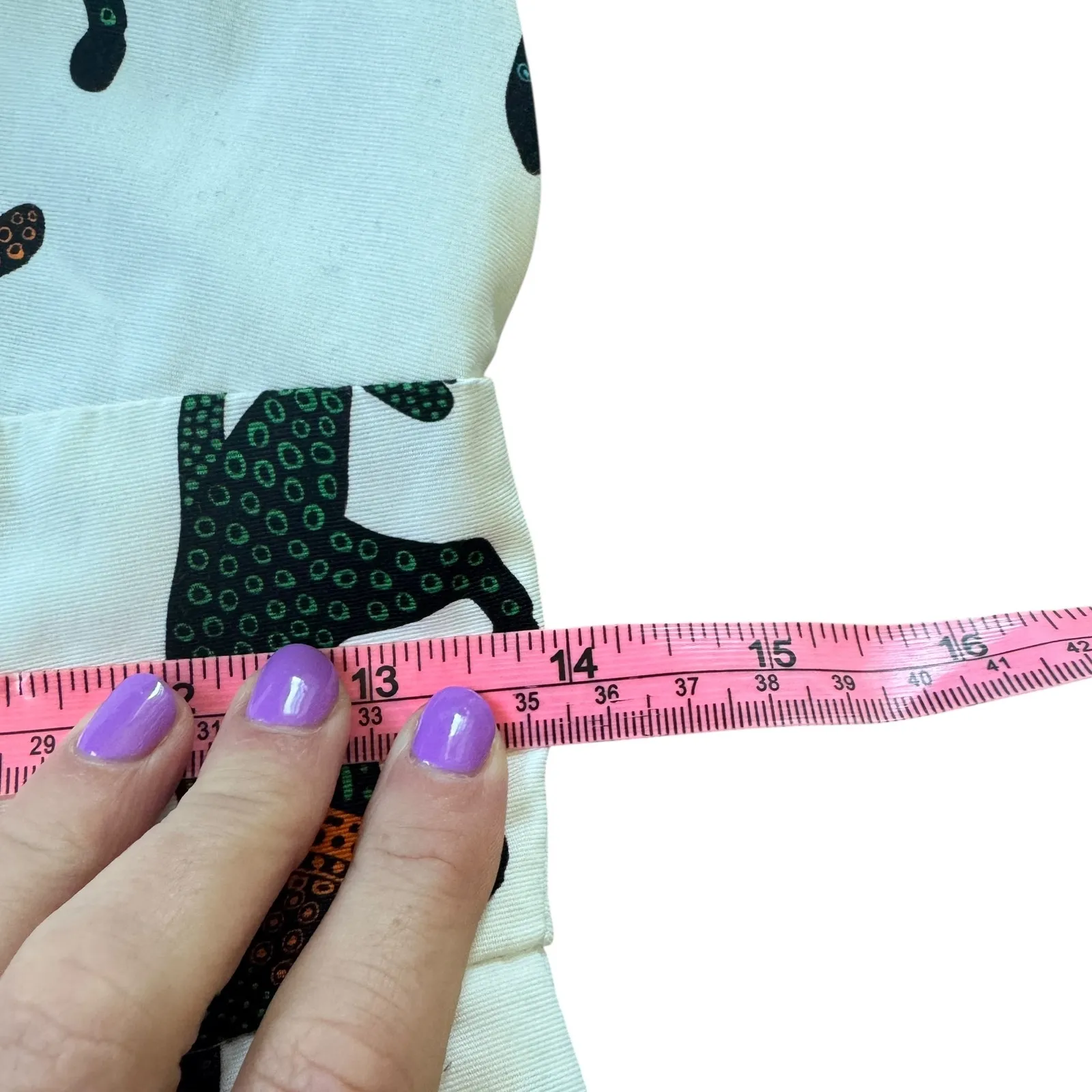 MSGM Panther Mini Dress White Size 6 - Image 8