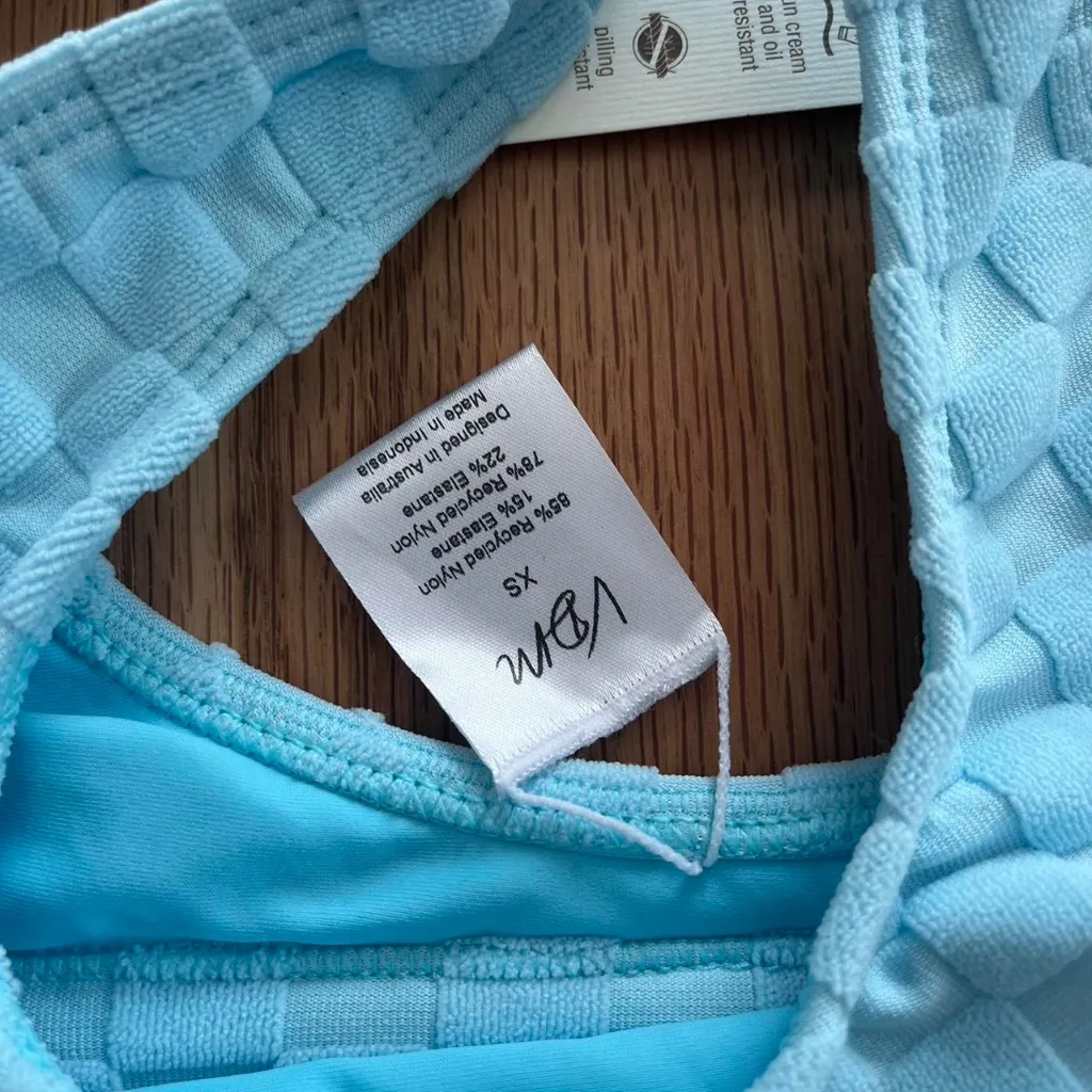 vdm the label blue bikini top Size XS - Image 3