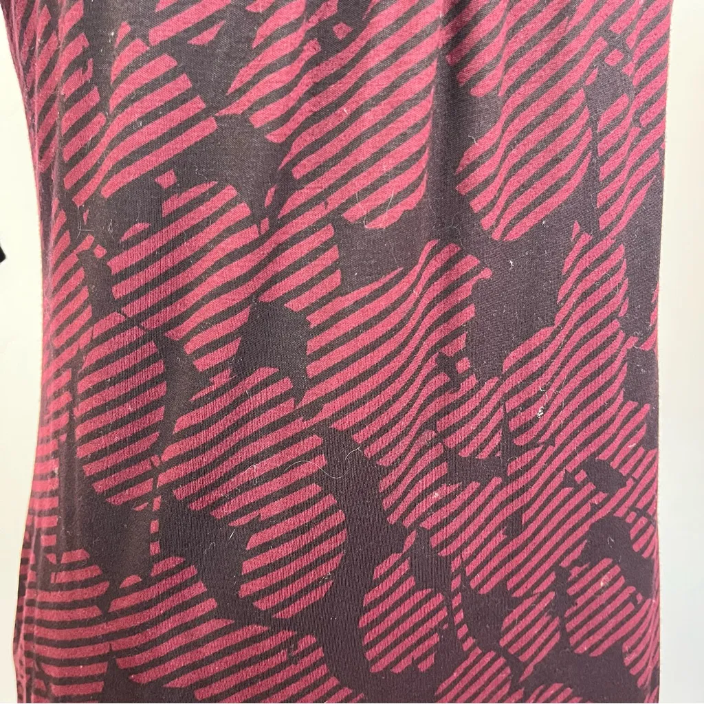 Hugo Boss Maroon Scoop Neck Blouse - Image 5