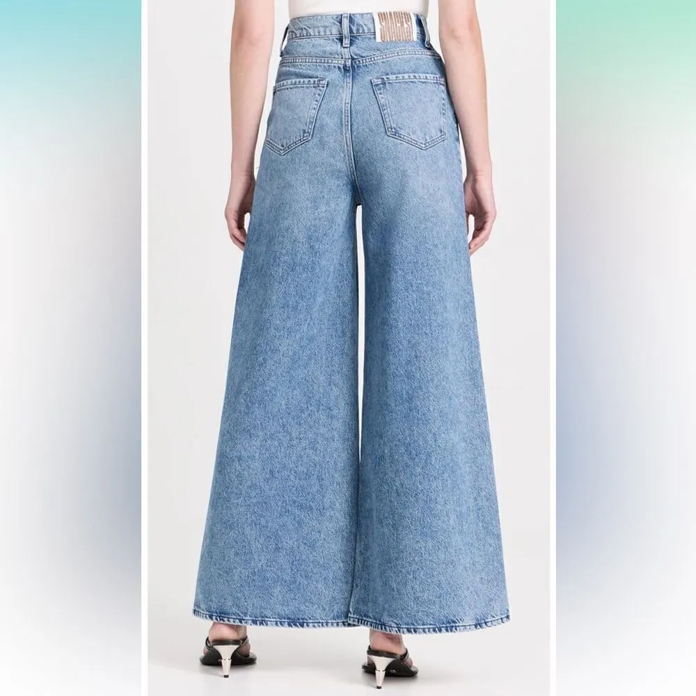 NWT MOTHER Women's Snacks! The Sugar Cone Skimp Jeans size 31 Blue - Image 3