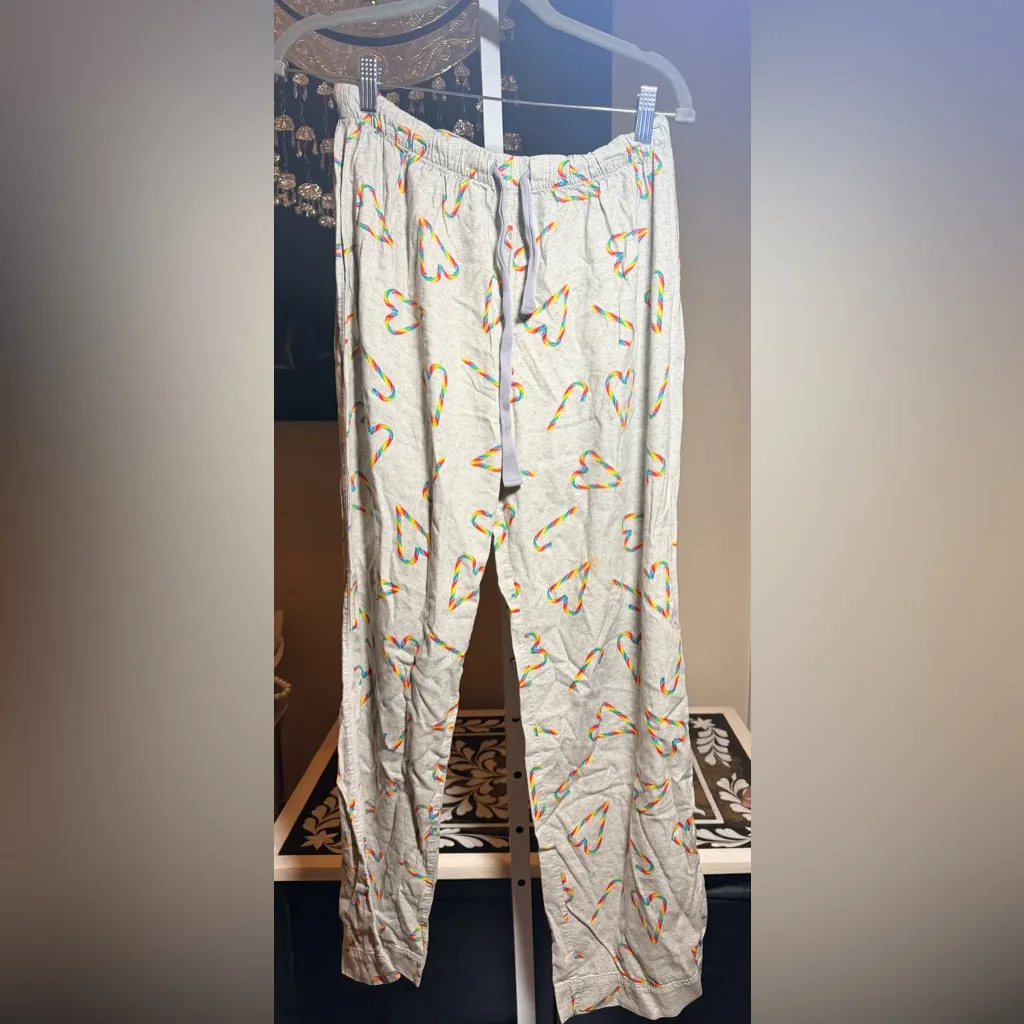 Victoria Secret candy cane hearts lounging pants - Image 2