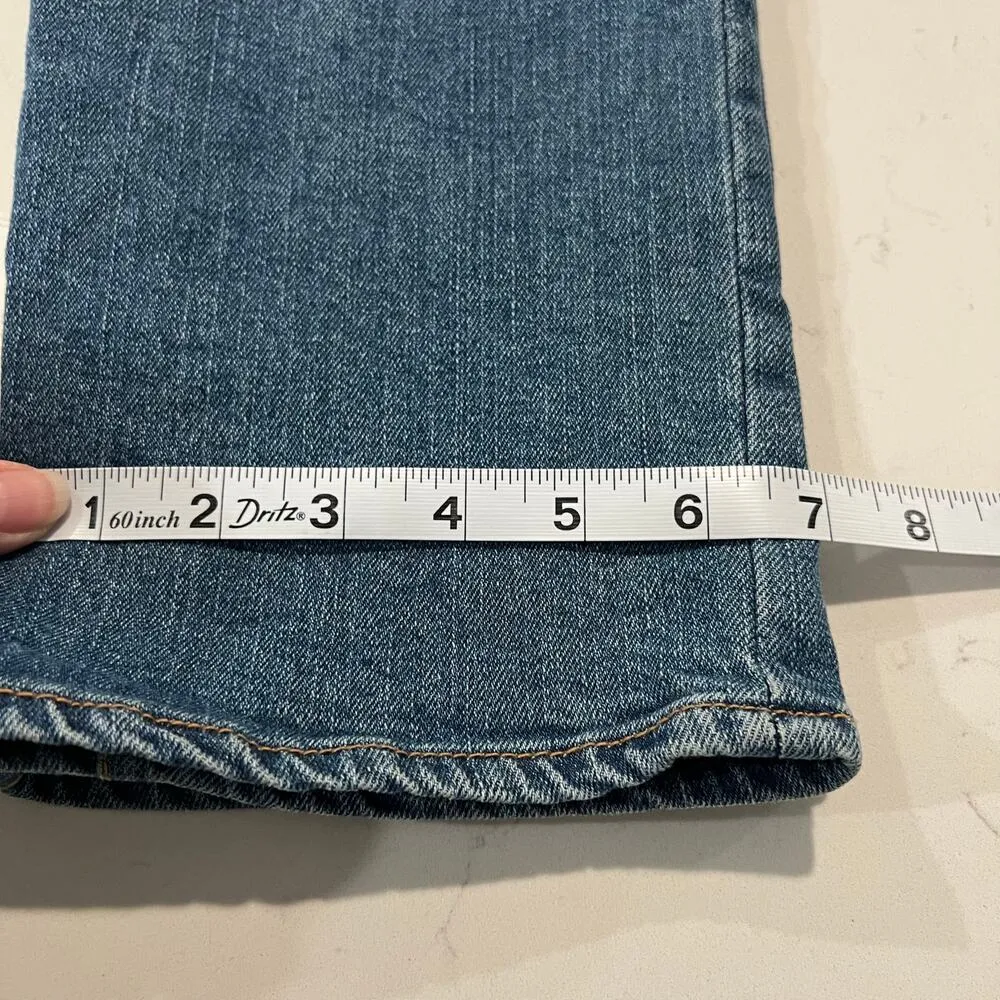 American Eagle Outfitters Artist Crop Stretch Jeans Women’s Size 4 Blue - Image 13