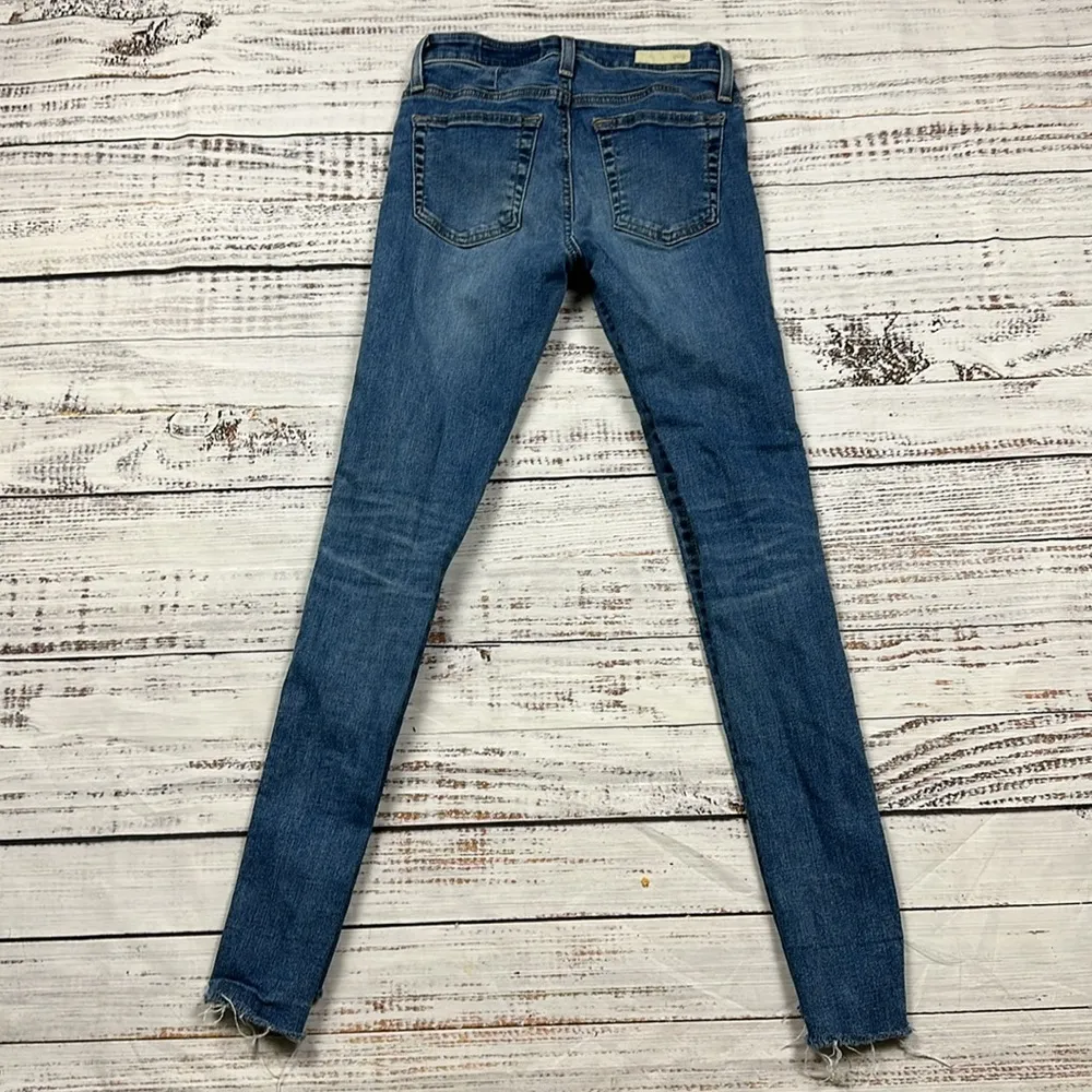 AG Adriano goldschmied Farrah high rise skinny ankle jeans size 24 - Image 2