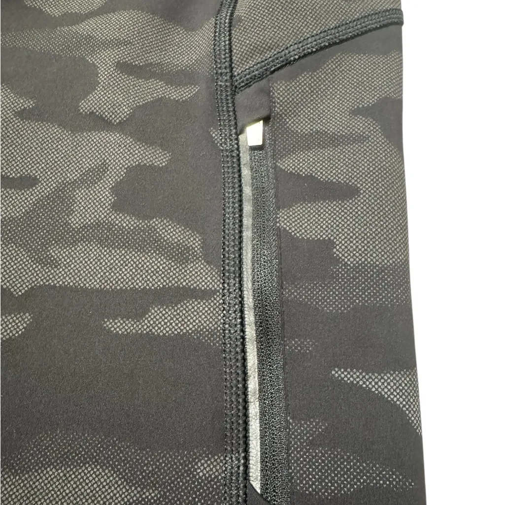 Athleta  Black Camo Rainier Reflective Tights - Image 4