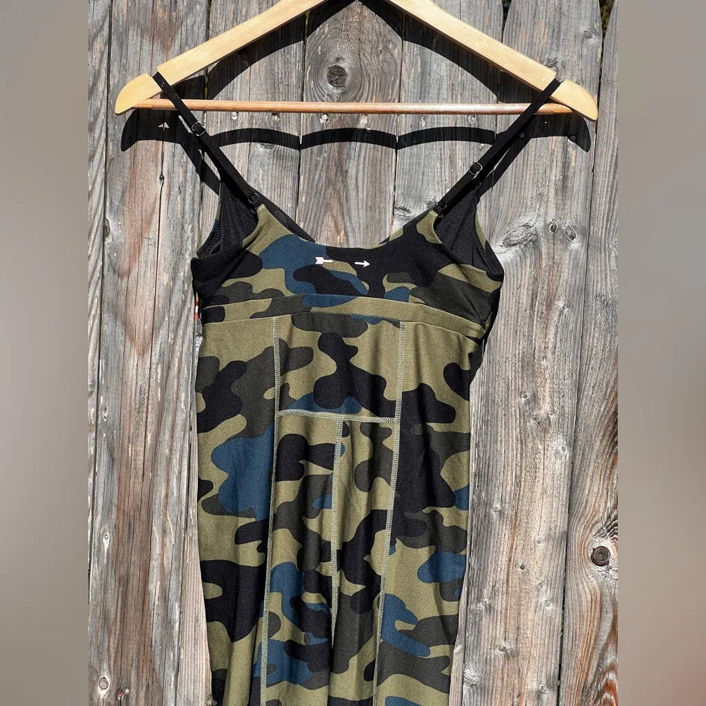 THE UPSIDE
Camouflage Jumpsuit In Army Camo Green Size 4 - Image 14