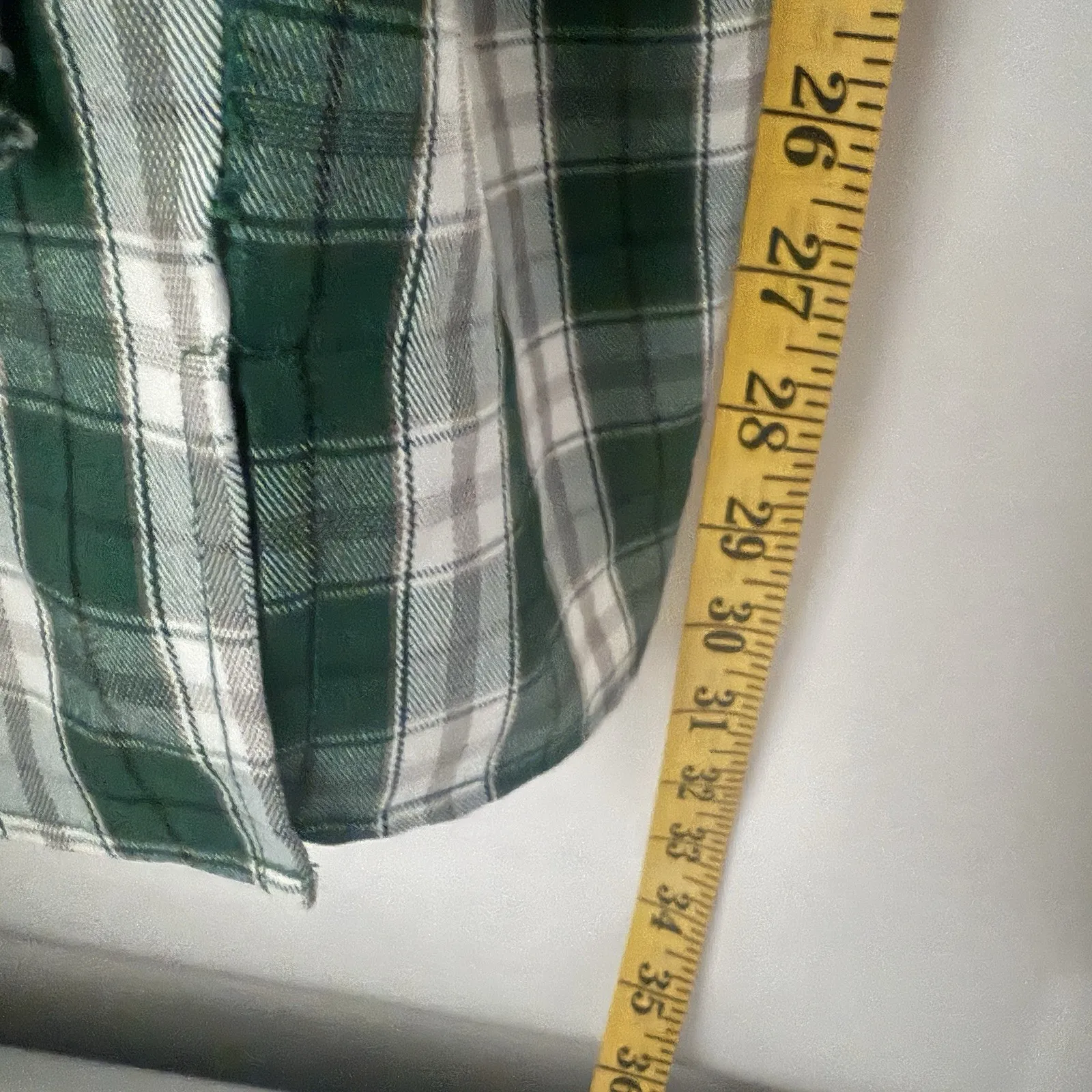 Y2K Green Plaid Side Lace up Slit School Girl Sexy Mini Clueless Goth Dress M Size M - Image 8