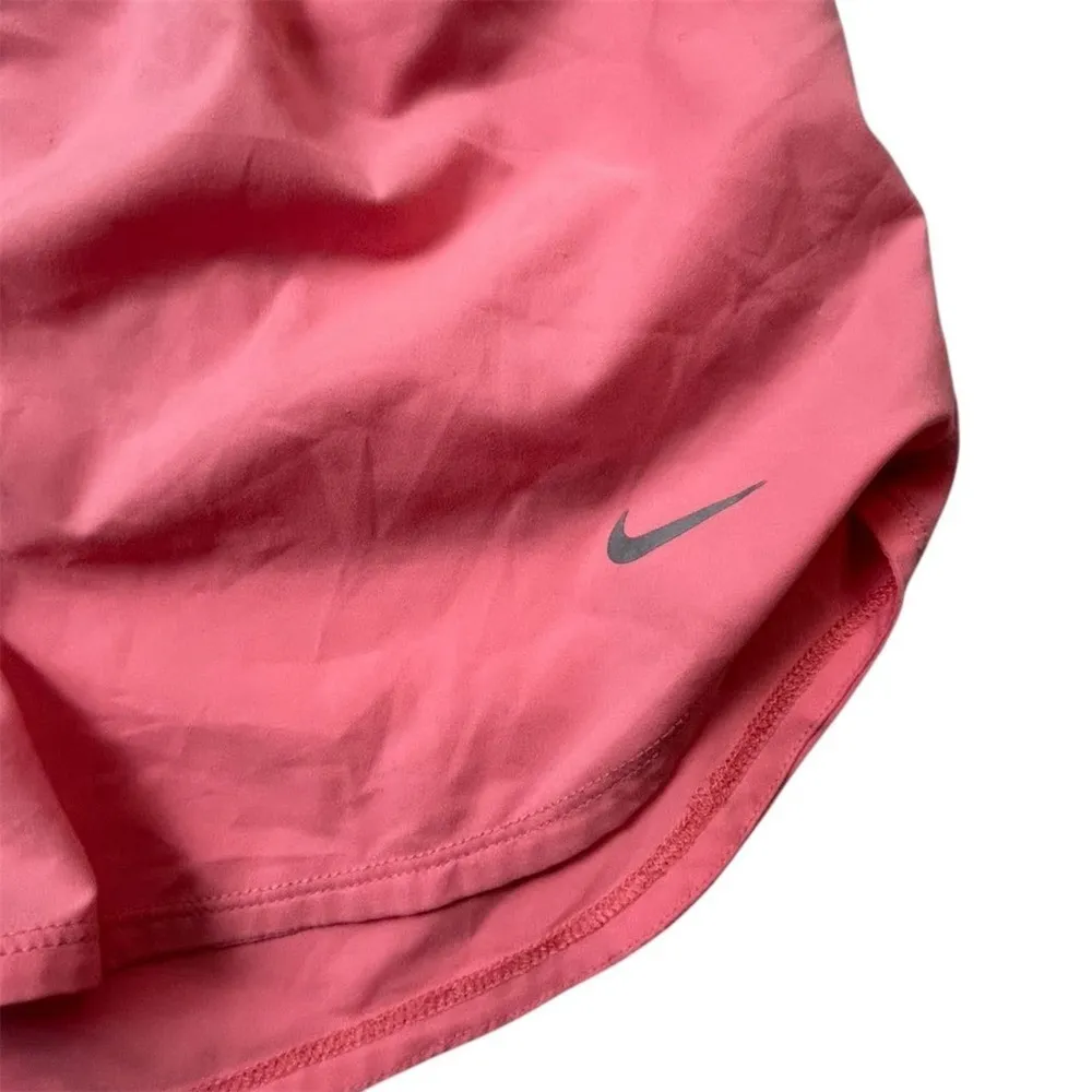 Nike Women's One Dri-FIT High-Rise 3" Shorts Pink Size XL - Image 4