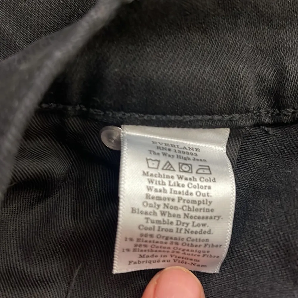 EVERLANE the way high jean size 35 long - Image 6