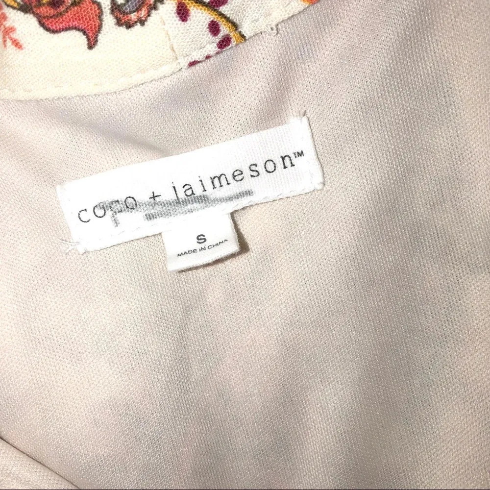 coco + jaimeson small floral lacy babydoll dress - Image 6