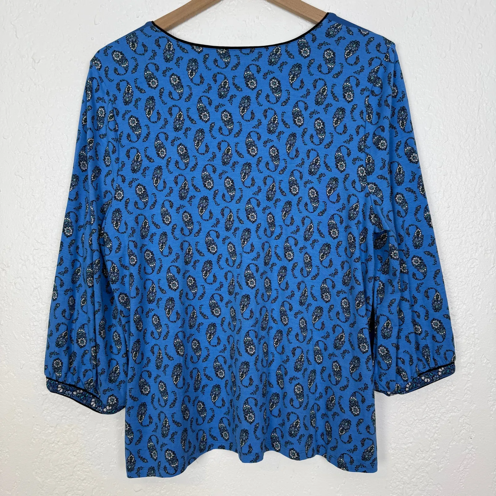 J. Jill Women's 3/4 Length Sleeve Top Blouse 2 Pc. Bundle Lot Size Large Petite - Image 3