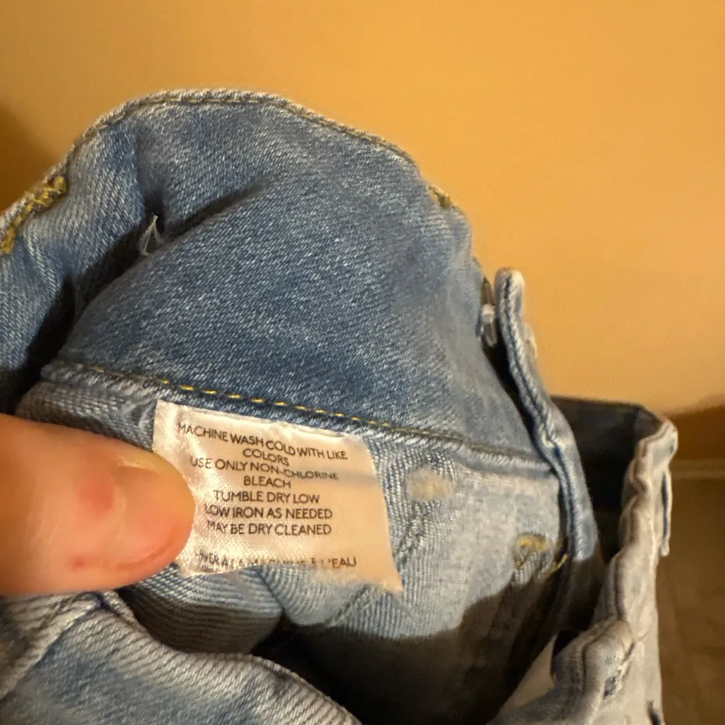 Anthropologie Maeve Colette Crop High-Rise Wide Leg Jeans in Korat Wash - Image 6