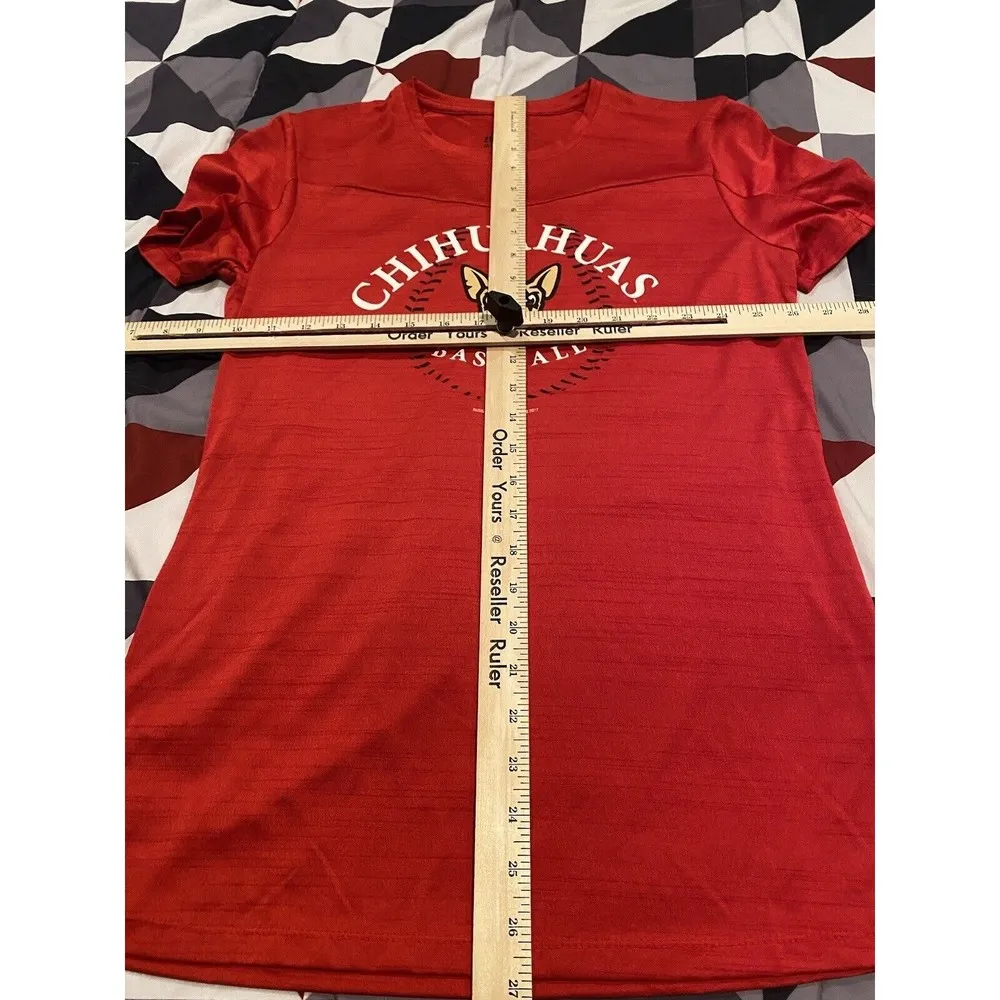 Russell athletics women's M performance shirt red Chihuahuas baseball - Image 3