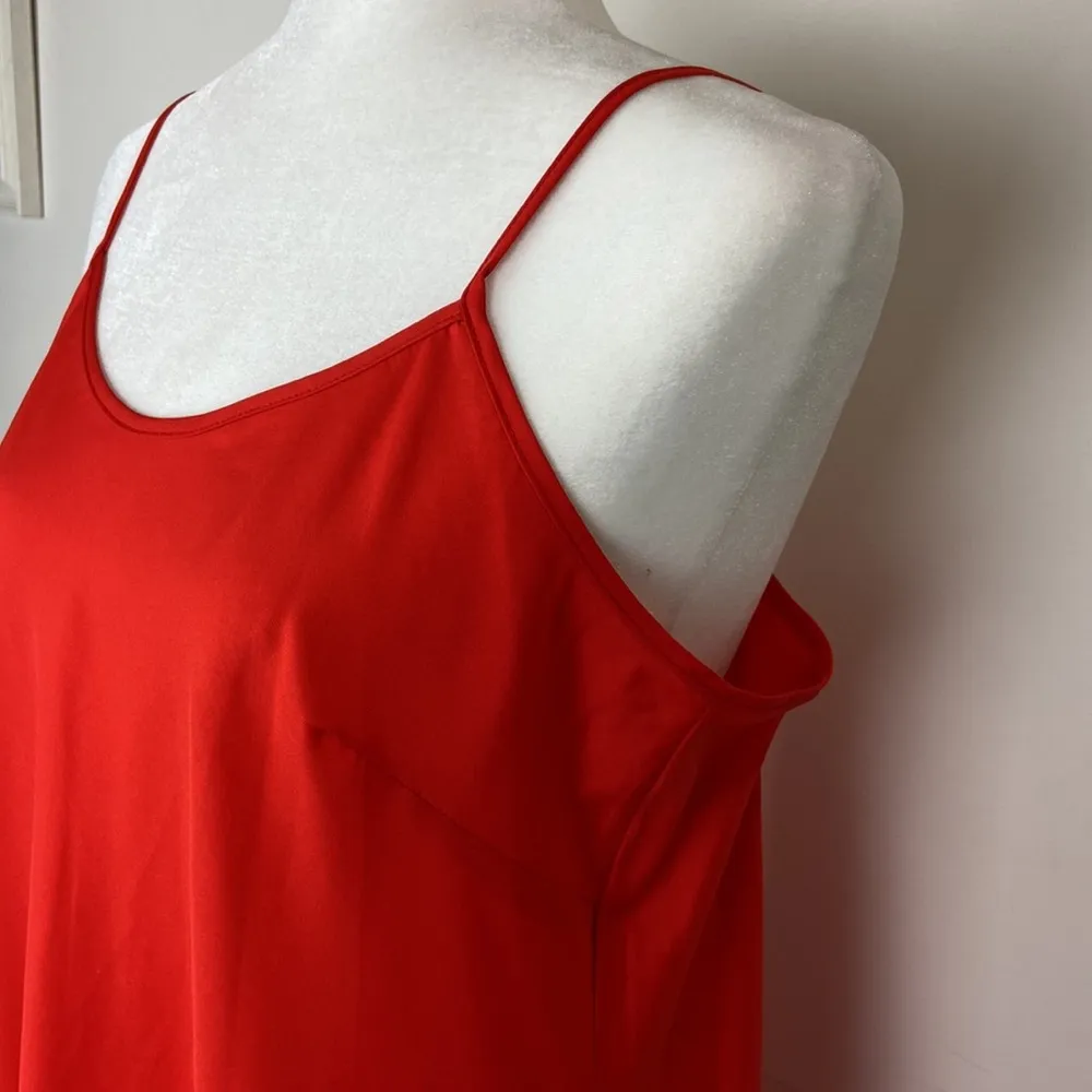 Nanette Lepore Chemise Red Slip Size 10 - Image 5