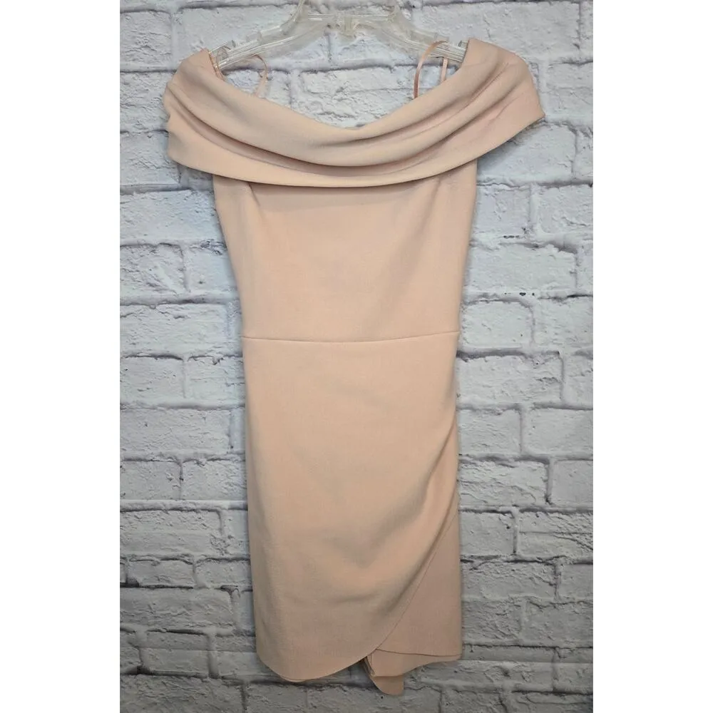 Bec & Bridge Marvellous Mini Dress Peach wedding cocktail bridesmaid 6 - Image 2