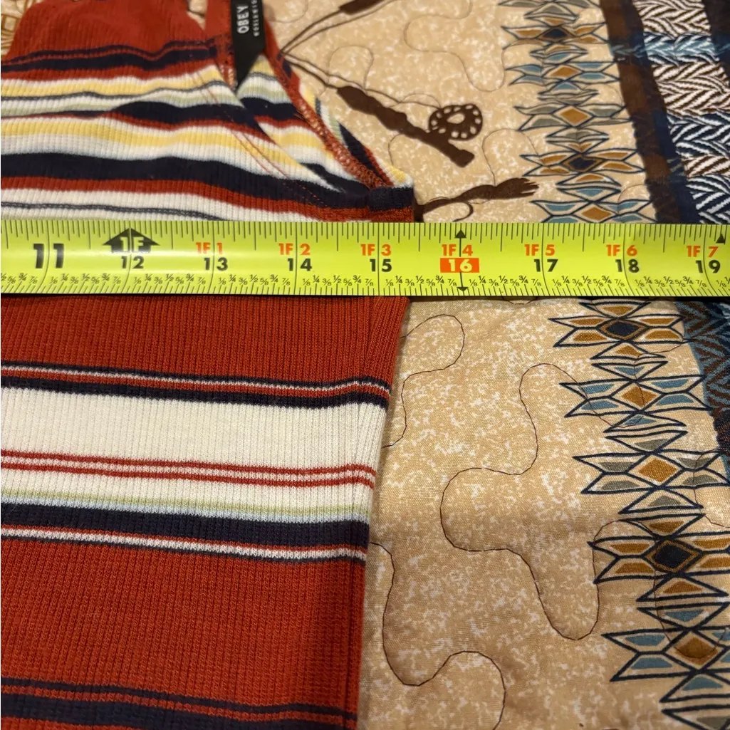 OBEY Homesick Striped Mini Dress - Image 8