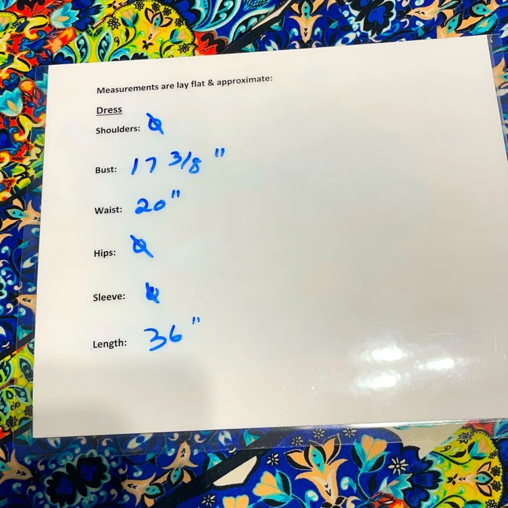 London Times Women's Sleeveless Keyhole Halter Aline Dress size 6 Blue - Image 8