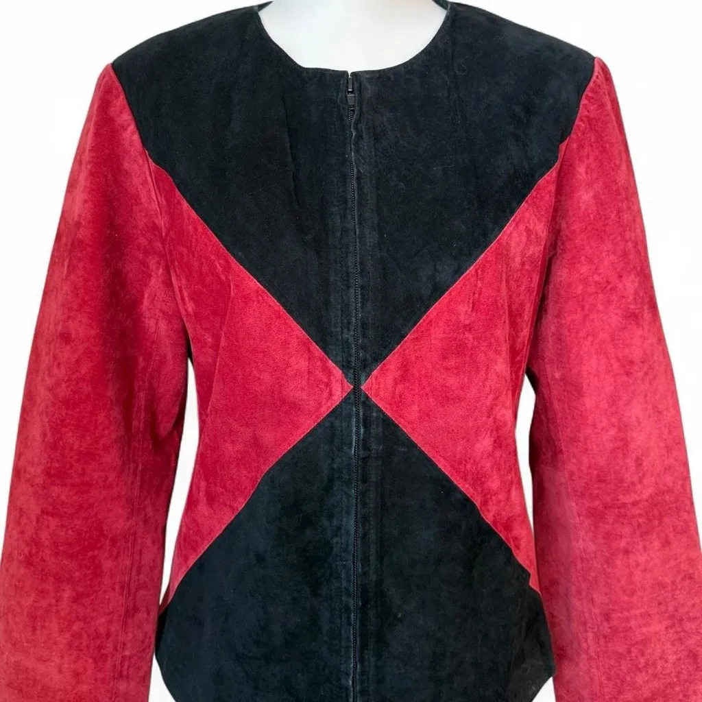 Vintage Leather Jacket - Image 2