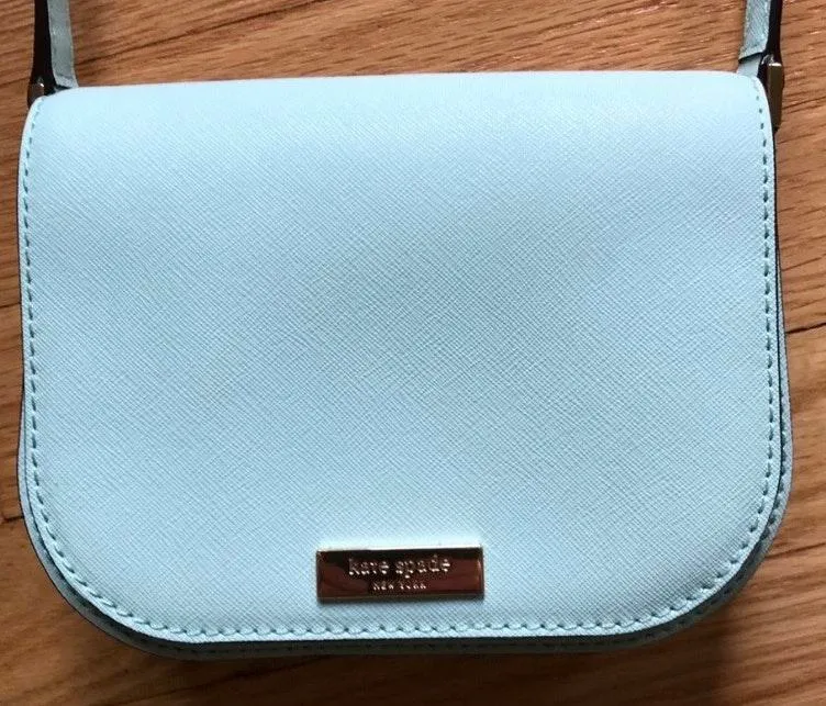 Kate Spade Blue Purse - Image 4