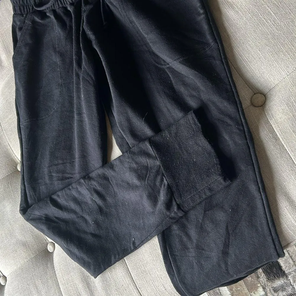 Free People Movement Black Jogger Sweatpants Size Large - Image 4