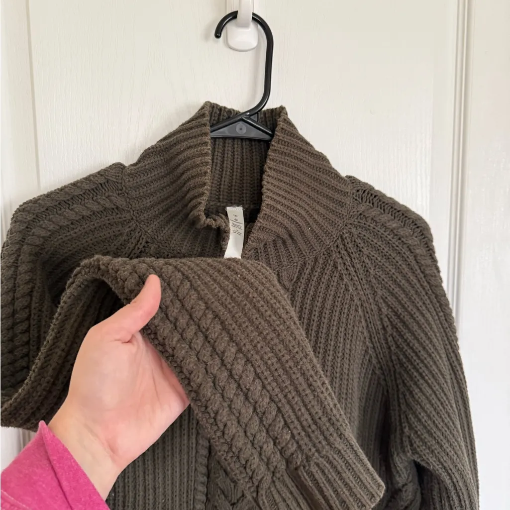 Lululemon Bring The Cozy Turtleneck
Dark Olive - Image 4