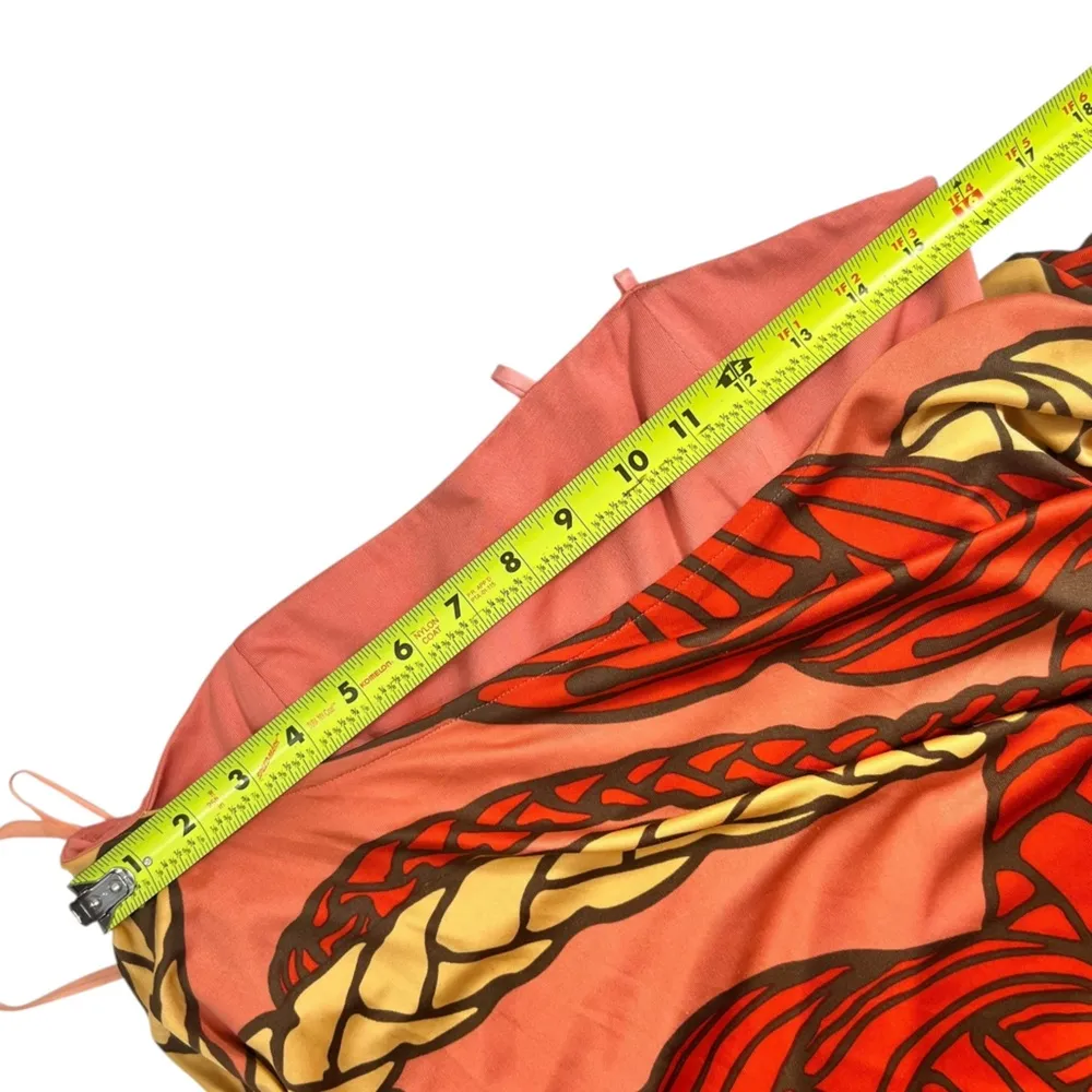 Mara Hoffman Silk one-shoulder dress with an abstract rope print - Image 13