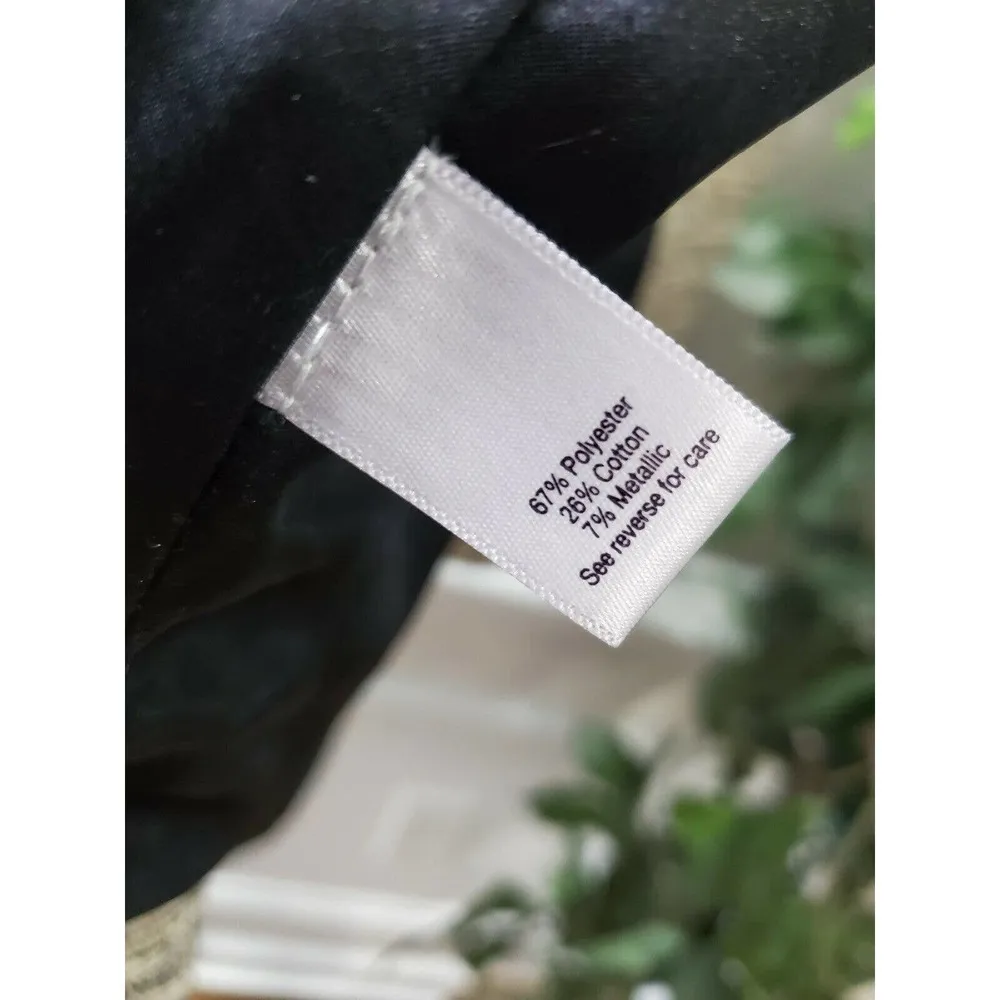 Jennifer Lopez Women Multicolor Polyester Long Sleeve Open Front Fitted Blazer S - Image 10