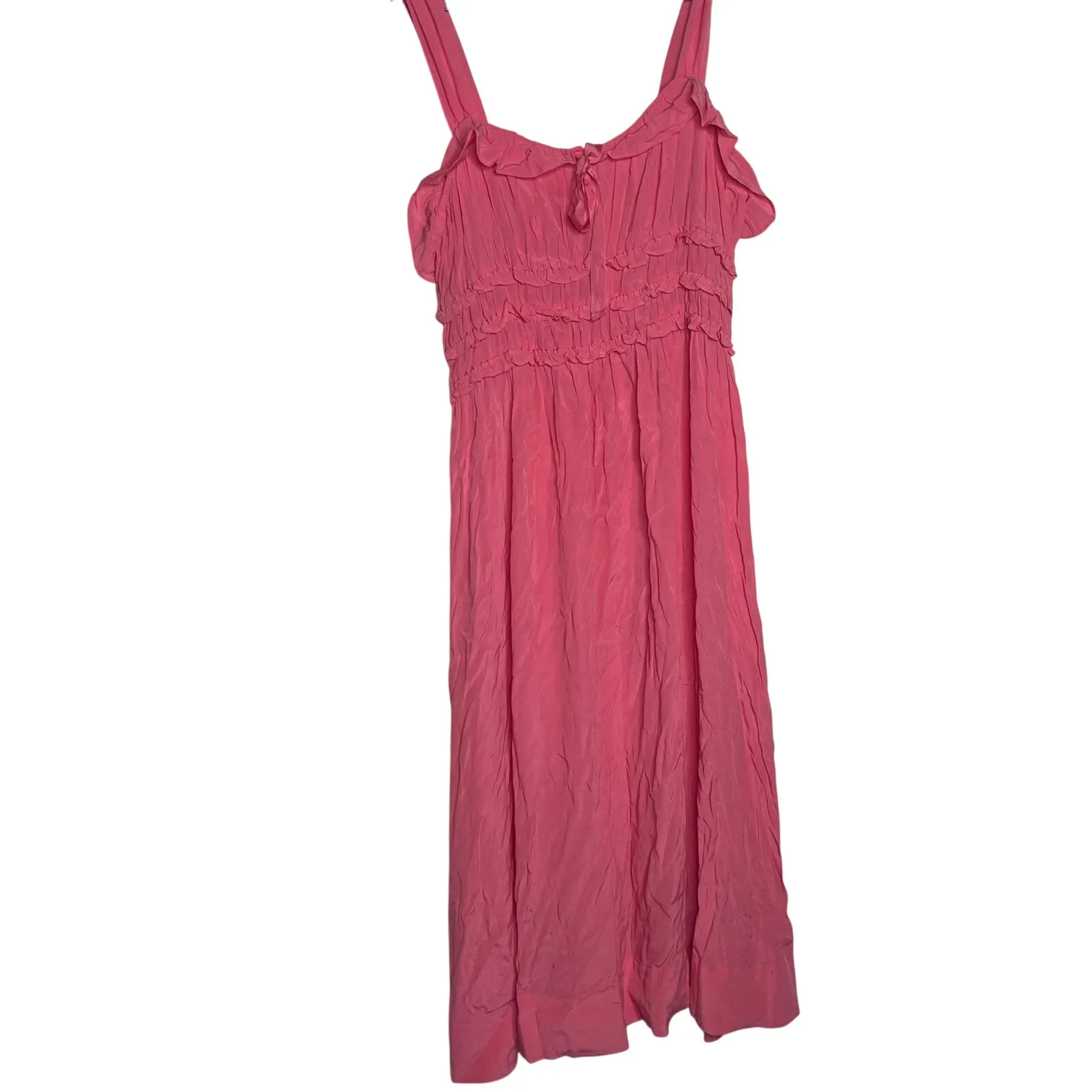 DOEN CAROLYNN MAXI DRESS IN CORAL ROSE SZ XXL Pink - Image 2