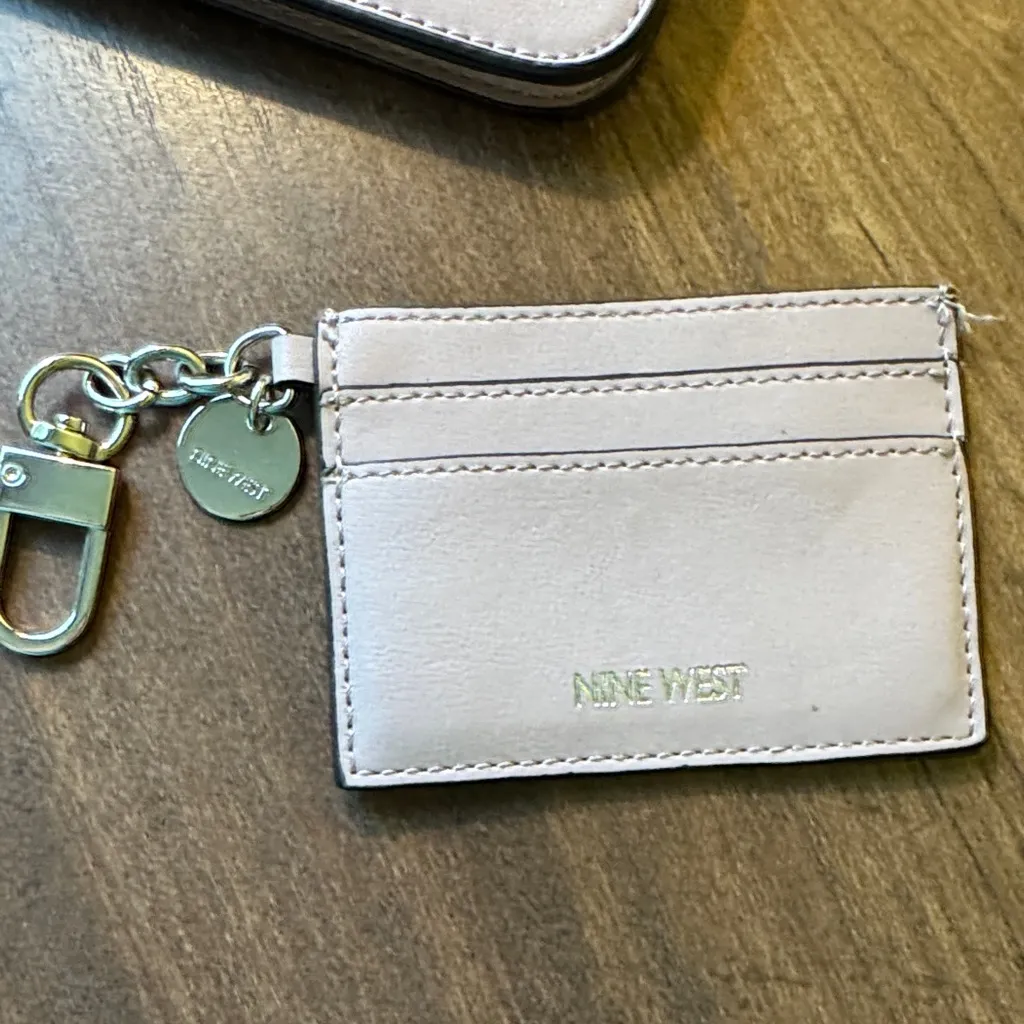 Nine West Blush Wristlet and Cardholder Set - Image 3