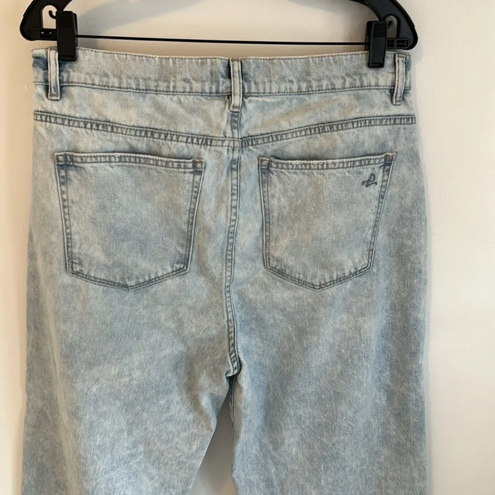 DL1961 Hepburn Wide Leg Jeans Jet Stream Wash - Image 5