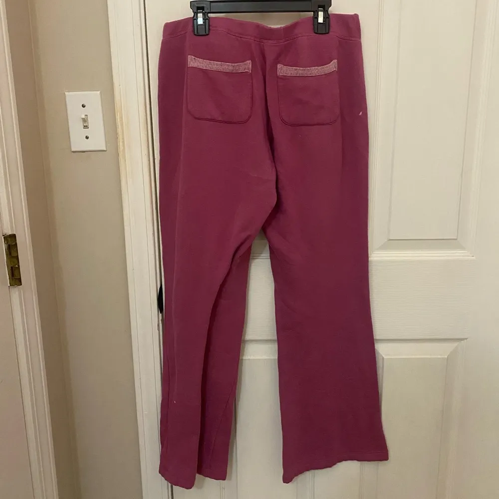 Pajamagram Super Soft Cowlneck Fleece Pajama/Loungewear Set Pink - Image 12