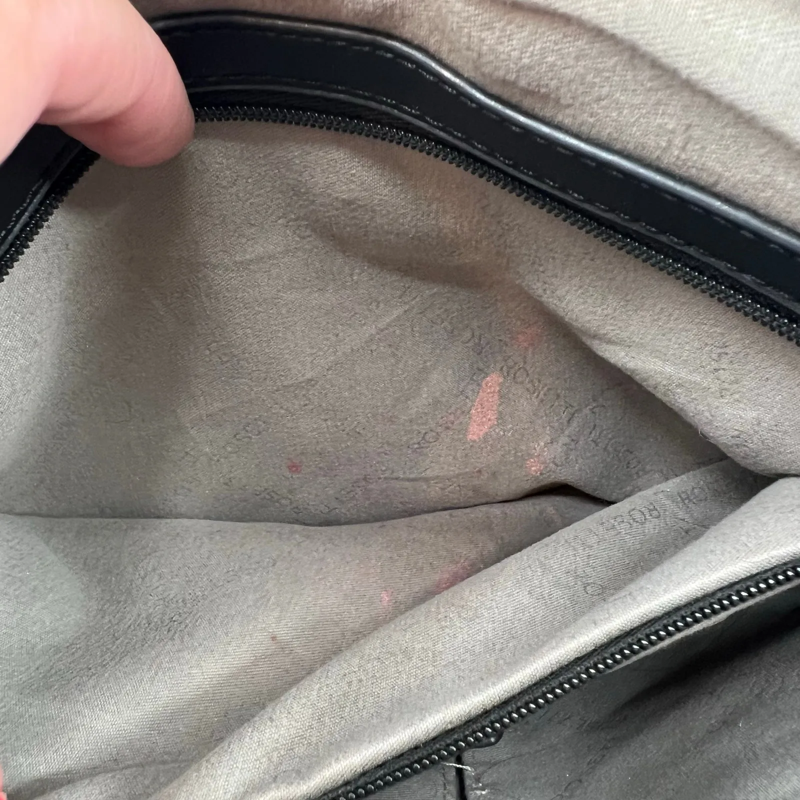 Rosetti gray black zip top crossbody zippered pockets travel every day casual - Image 7