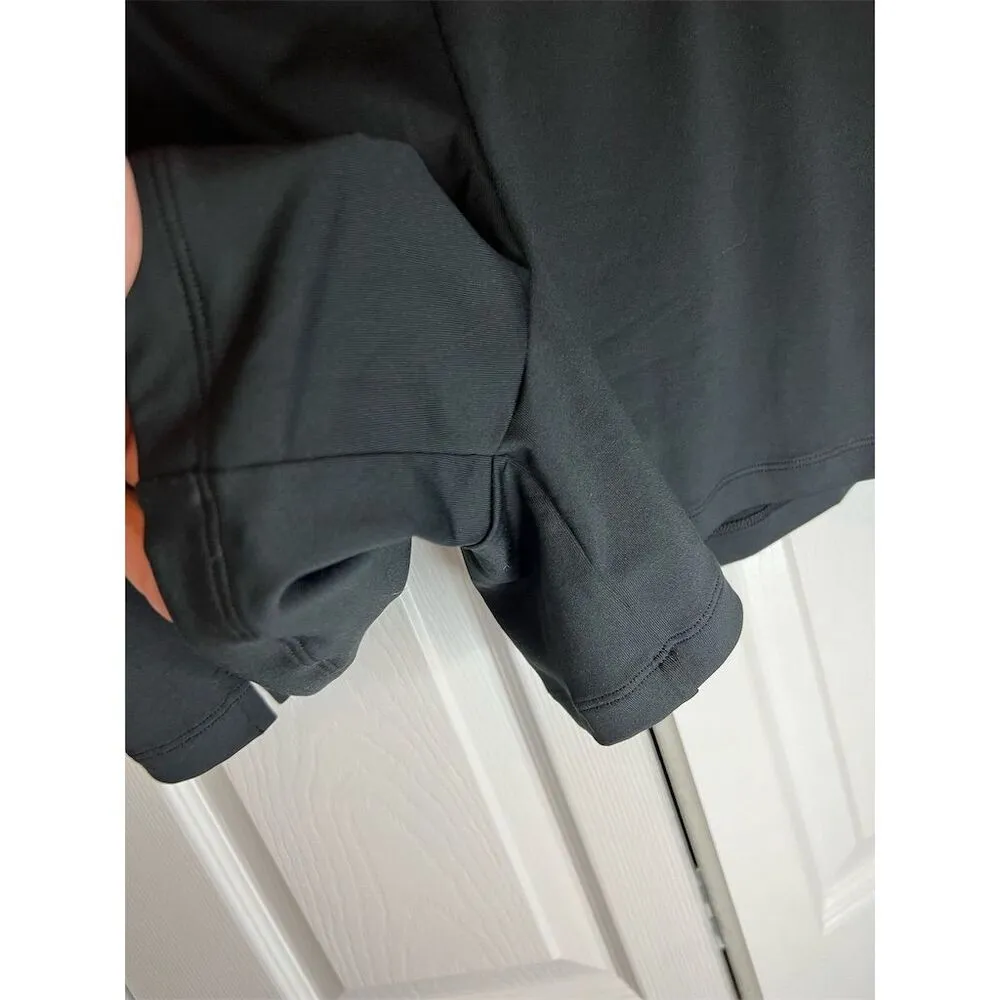 Nike Women's Dri-FIT Flouncy Tennis Skirt Black XL Moisture-Wicking Inne… - Image 4