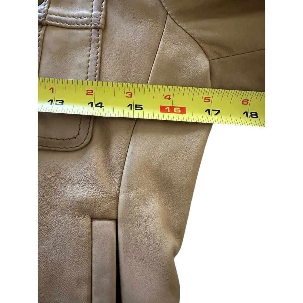 Wilson Tan Leather jackets women XS - Image 8