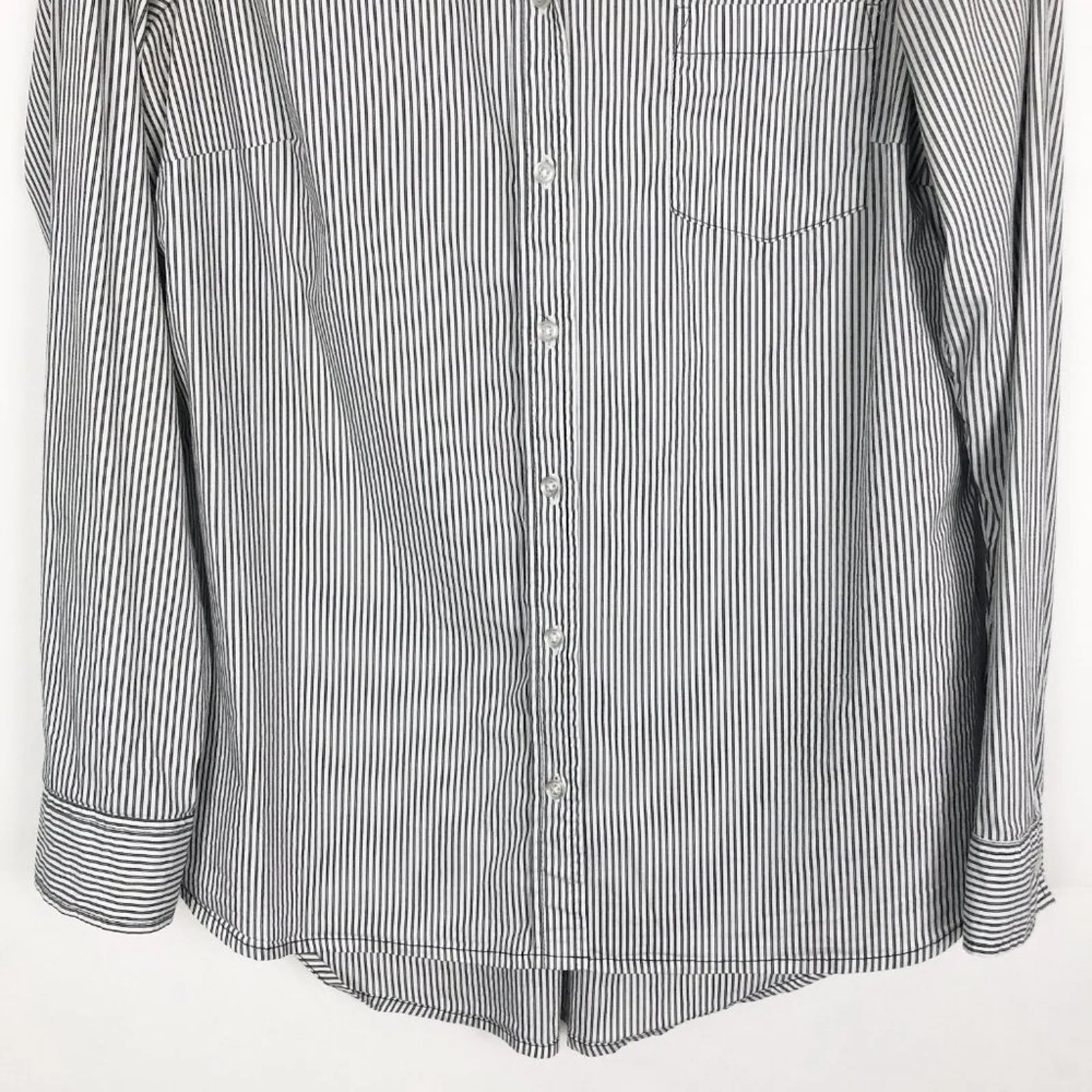 Apt. 9 Long Sleeve Striped Button Down Shirt - Image 5