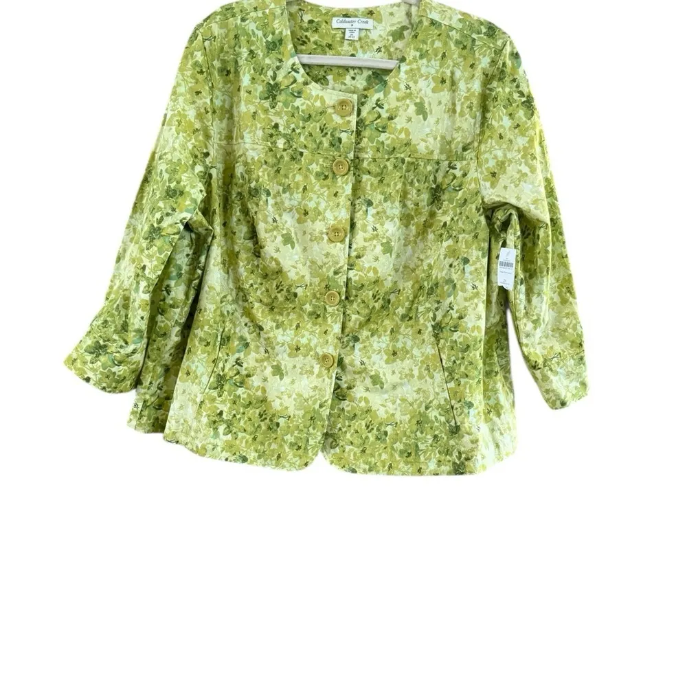 Green Button Down Shirt with Breathable Fabric Size 2X - Image 2