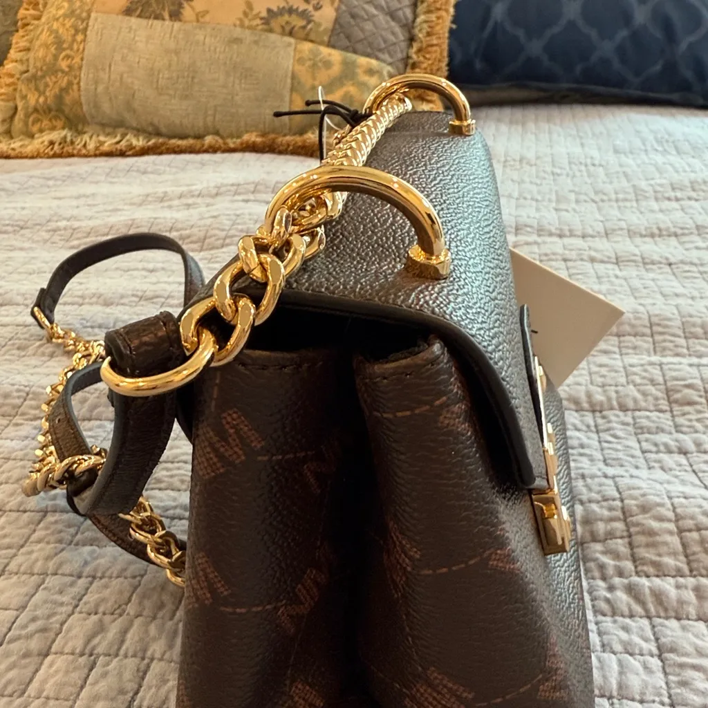 Brown Nicole miller bag - Image 4