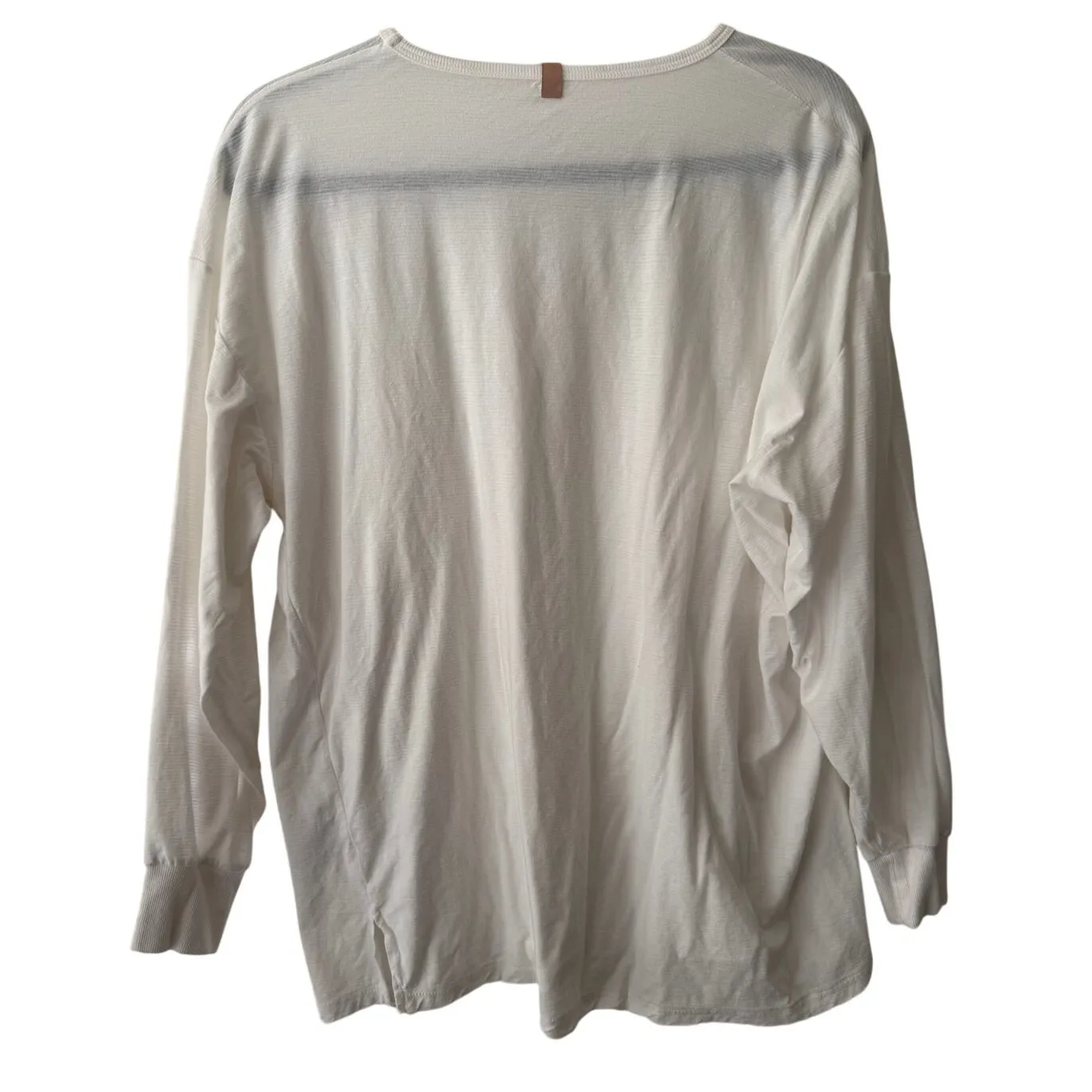 Lunya Cool Every Body Long Sleeve Tee Pocket Oversized T - Image 2