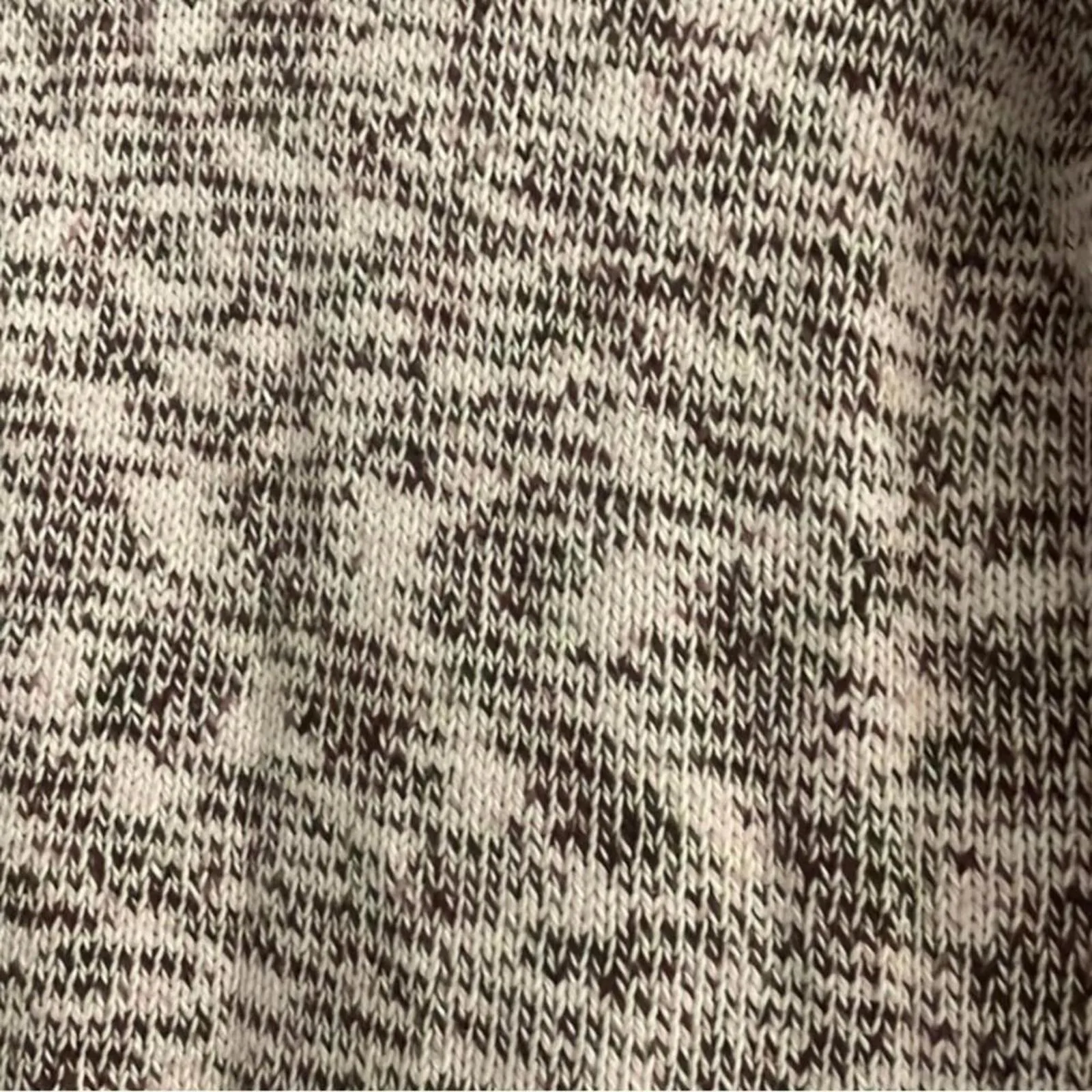 Liz Claiborne Pink Neutrals Marble Printed Knit Sweater - Image 5