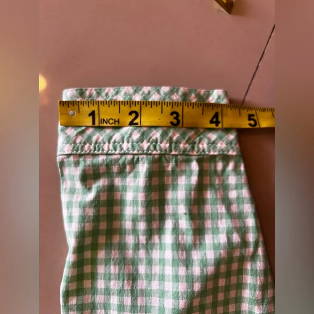 Marcia fully Button jacket size large green and white light weight 2 pockets Size M - Image 16