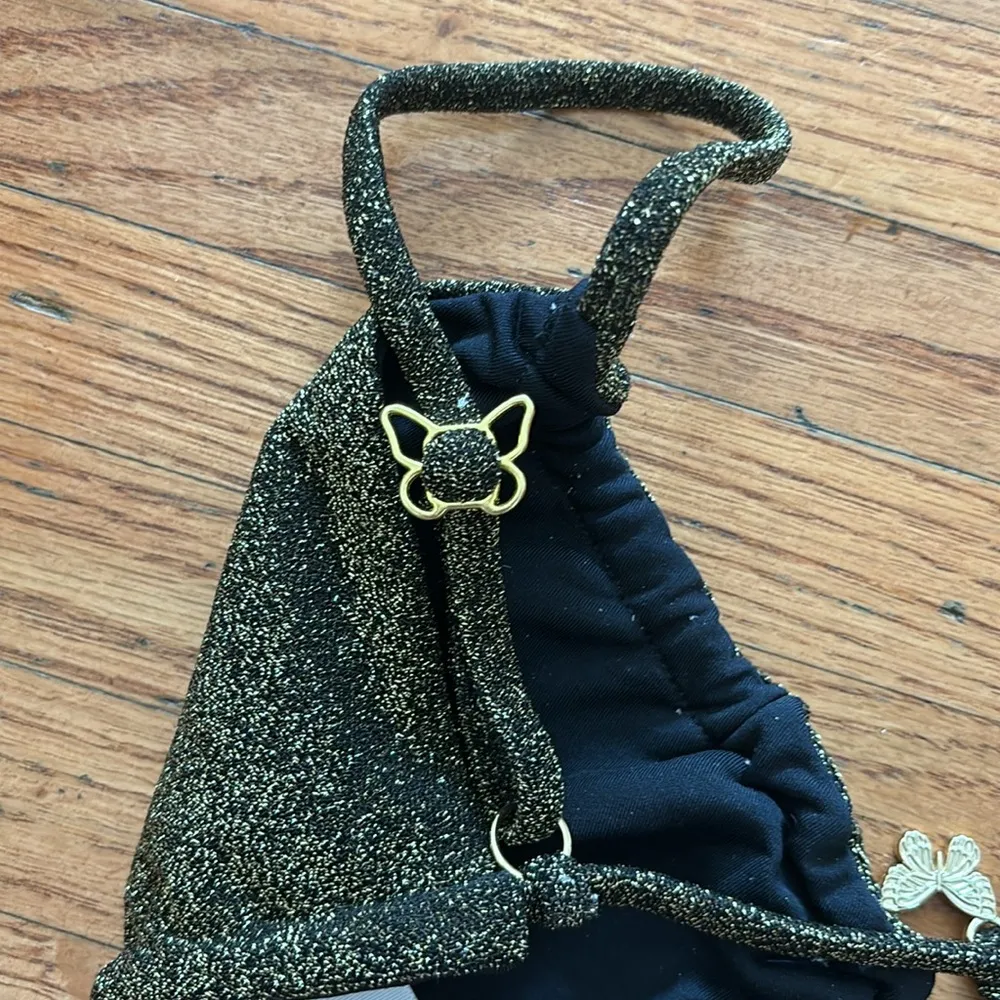 La Mariposa sparkly bikini top Size M - Image 4