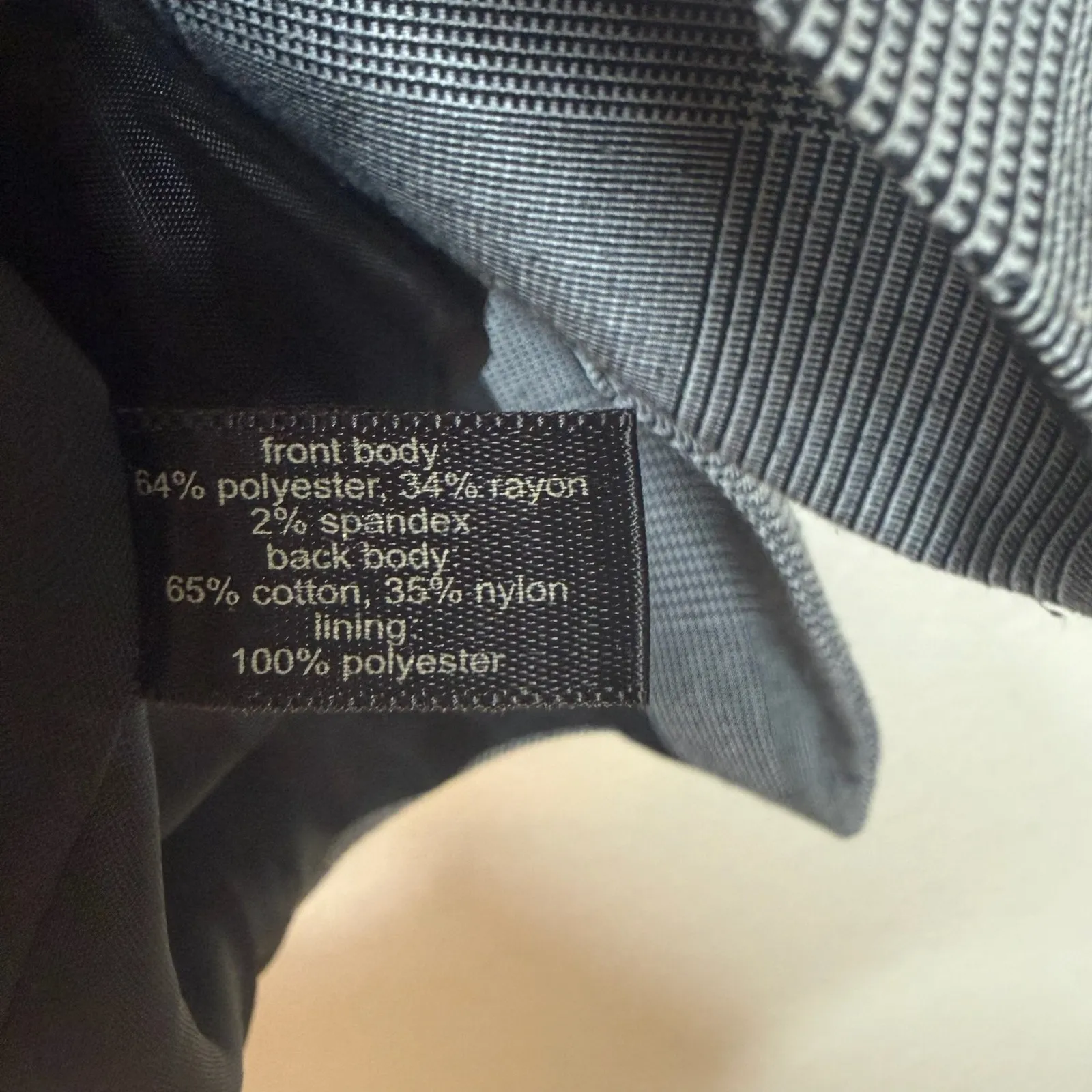 The Limited Y2K Black Plaid Lace Back Vest Womens Waistcoat Size Small - Image 4